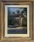 Country Gate, Oil Painting on Canvas, Early 20th Century, Framed 1