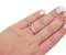 Multicolor Sapphires, Diamonds, 18 Karat White Gold Modern Ring 5
