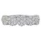 Diamonds, 18 Karat White Gold Modern Ring, Image 1