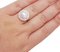 Pearl, Diamonds, 18 Karat White Gold Ring, Image 5