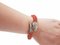 Bracelet Snake corail, rubis, diamants, or rose et argent 4