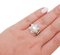 Pearl, Diamonds, 18 Karat White Gold Ring, Image 5