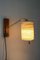 Danish Walnut Wall Lamp, 1960s 2