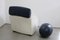 Set of Italian Rocking Armchair with Ottoman from Baleri Italia, Image 3