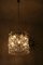 Lampada da soffitto in cristallo di Kinkeldey, anni '70, Immagine 1
