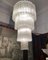 Lámpara de araña Tronchi monumental italiana de cristal de Murano, años 90, Imagen 9