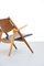 Silla Sawbuck CH28 Mid-Century de Hans Wegner para Carl Hansen, Imagen 16