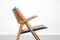 Mid-Century CH28 Sawbuck Chair by Hans Wegner for Carl Hansen 5