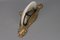 French Art Deco White Alabaster and Bronze Sconce, 1970s, Image 13