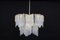 Chandelier Murano Glass Leaves attributed to Carl Fagerlund, 1960s, Image 10