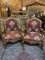 Vintage Gilt Wood Armchairs, Set of 2 1