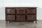 Large 19th Century French Mahogany & Pine Painted Counter Drawers, 1870s 9