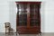 Large 19th English Mahogany Glazed Bookcase, 1880s 4