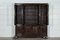 Large 19th Century English Oak Glazed Breakfront Bookcase, 1870s 2