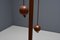 Tripod Floor Lamp attributed to Fog & Mørup Made of Teak and Brass, Denmark, 1960s 12