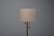 Tripod Floor Lamp attributed to Fog & Mørup Made of Teak and Brass, Denmark, 1960s 4
