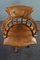 Leather Captains Office Chair, Image 6