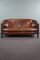 Leather Sofa Finished with Black Piping 1