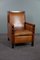 Art Deco Leather Armchair 1