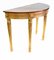 Adams Console Table with Gilt Base Demi Lune Inlay 5