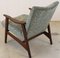 Mid-Century Upholstered Teak Armchair 7