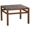 Danish Modern Coffee Table in Oak & Ceramic Tiles attributed to Tue Poulsen, 1960s, Image 1
