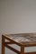 Tavolino da caffè moderno in quercia e piastrelle in ceramica attribuito a Tue Poulsen, anni '60, Immagine 13
