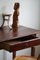 Antique Swedish Gustavian Red Stained Pine Desk, 19th Century, Image 6