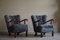 Mid-Century Danish Lounge Chairs in Gotland Sheepskin, 1960s, Set of 2 8