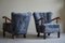 Mid-Century Danish Lounge Chairs in Gotland Sheepskin, 1960s, Set of 2 3