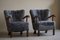 Mid-Century Danish Lounge Chairs in Gotland Sheepskin, 1960s, Set of 2 13