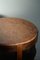 Tavolino rotondo Art Déco in faggio e ripiano in marmo, anni '40, Immagine 8