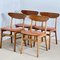 Danish Teak Dining Chairs from Farstrup, Set of 8 14