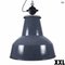 Large Industrial Enamel Pendant Light, Image 1