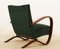 Poltrona H269 Art Déco di Jindrich Halabala per Thonet, anni '30, Immagine 5