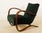 Art Deco H269 Armchair by Jindrich Halabala for Thonet, 1930s 3