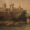 Paesaggio rustico, Metà del XX secolo, Olio su tela, In cornice, Immagine 4