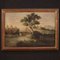 Paesaggio rustico, Metà del XX secolo, Olio su tela, In cornice, Immagine 1