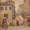 A. Corsetti, View of Venice, 1950, Watercolor, Framed 14