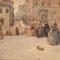 A. Corsetti, View of Venice, 1950, Watercolor, Framed 6