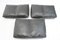 Modular Gray Leather Europa Sofa Elements by Gianfranco Gualtiegotti and Alessandro Mazzoni Delle Stelle for Zanotta, Italy, 1988, Set of 9 12