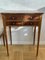 Swedish Gustavian Mahogany Table with Drawers, 1890s, Set of 2 6