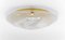 Hollywood Regency Bubble Glass Ceiling Lamp from Hillebrand, Germany, 1960s 6