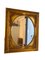 Espejo antiguo de madera dorada, década de 1890, Imagen 1
