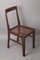 Vintage Leather Cord Chair Circular by Terence Harold Robsjohn-Gibbings for Klismos 1960s, Image 9