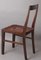 Vintage Leather Cord Chair Circular by Terence Harold Robsjohn-Gibbings for Klismos 1960s 20