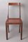 Vintage Leather Cord Chair Circular by Terence Harold Robsjohn-Gibbings for Klismos 1960s 15