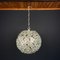 Lampada a sospensione Sputnik in vetro di Fontana Arte, Italia, anni '60, Immagine 13