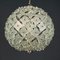 Art Glass Pendant Lamp Sputnik by Fontana Arte, Italy, 1960s 1
