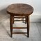 19th Century Elm and Beech Stool, 1890s 5